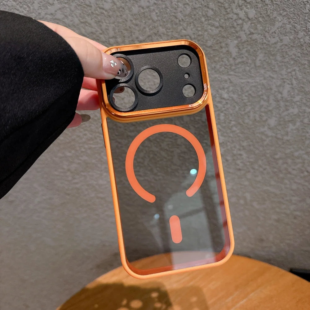 Clear MagSafe Shockproof Armor Case - sky-case