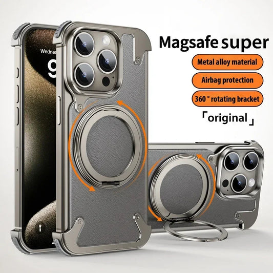 360° rotate Aluminum Magnetic Magsafe Cover - sky-case