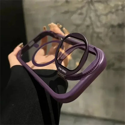 MagSafe Lens Flip Stand Cover