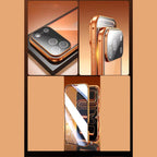 360° Full Protection Metal Magnetic Double-Sided Glass Case