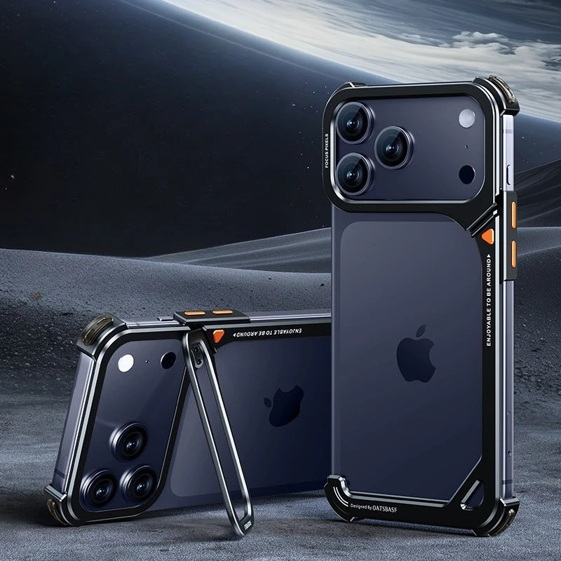 Luxury frameless aluminum alloy case - sky-case