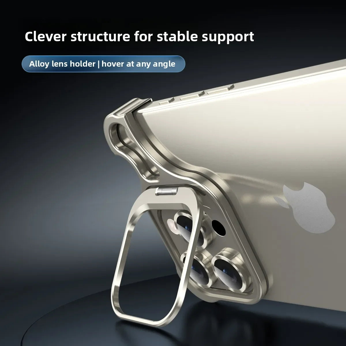Metal Case with Shockproof Lens Holder and Heat Dissipation, Suitable for iPhone - sky-case