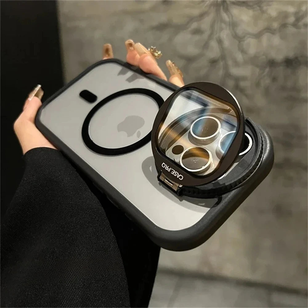 MagSafe Lens Flip Stand Cover
