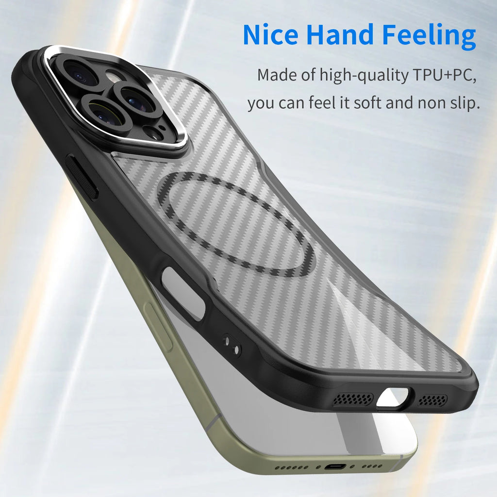 Full Lens Carbon Fibre Magnetic Cover - sky-case