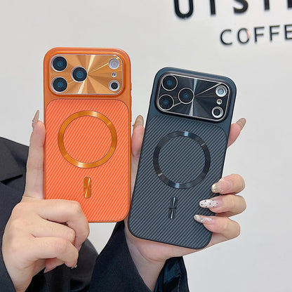 Luxury Carbon Fiber Magnetic Charging Case - sky-case