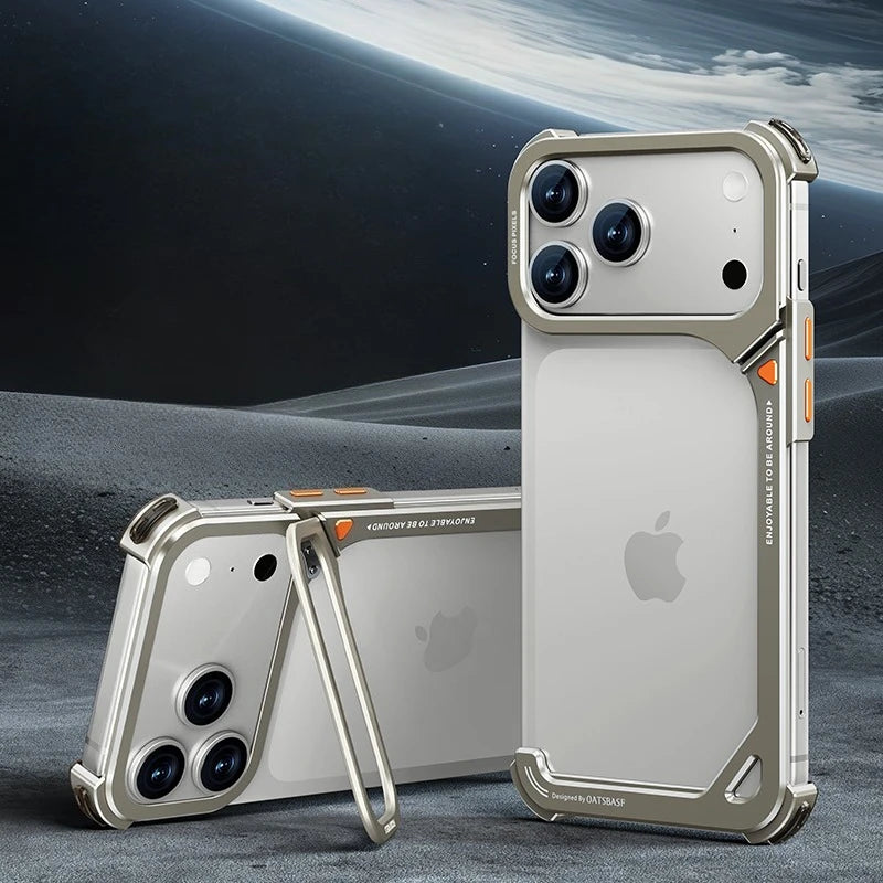 Luxury frameless aluminum alloy case - sky-case