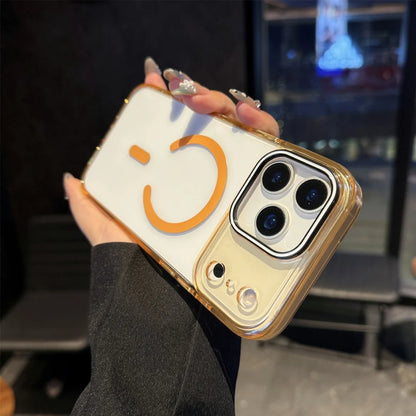 Clear Magnetic iPhone Case, Magsafe Hard Cover - sky-case