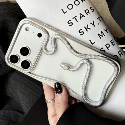 Luxury Snake Plating Armor Case - sky-case