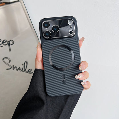Luxury Carbon Fiber Magnetic Charging Case - sky-case