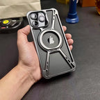 Luxury 360 Rotate Magnetic Aluminum alloy Cover - sky-case