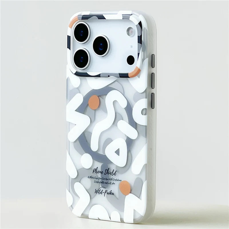 Trendy Graffiti MagSafe Matte Case - sky-case