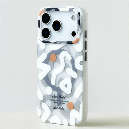 Trendy Graffiti MagSafe Matte Case - sky-case