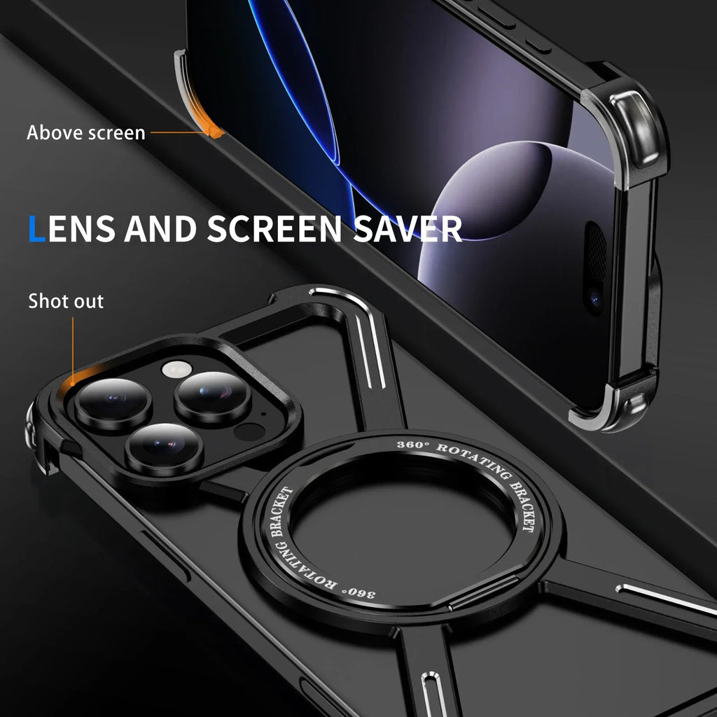Luxury Metal Heat Dissipation Phone Cover - sky-case