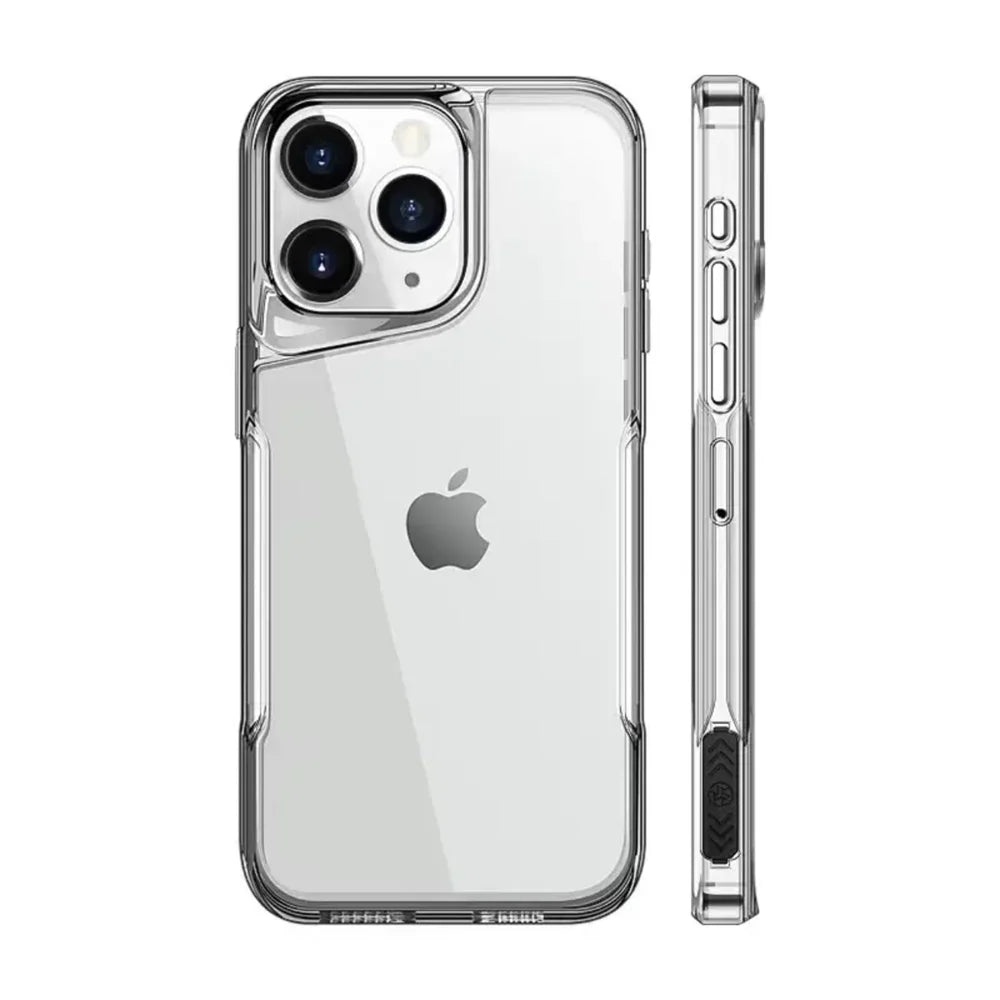 Luxury Plating Slender Waist Transparent Cover - sky-case