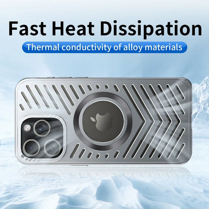 Aluminum Heat Dissipation Magnetic Phone Cover