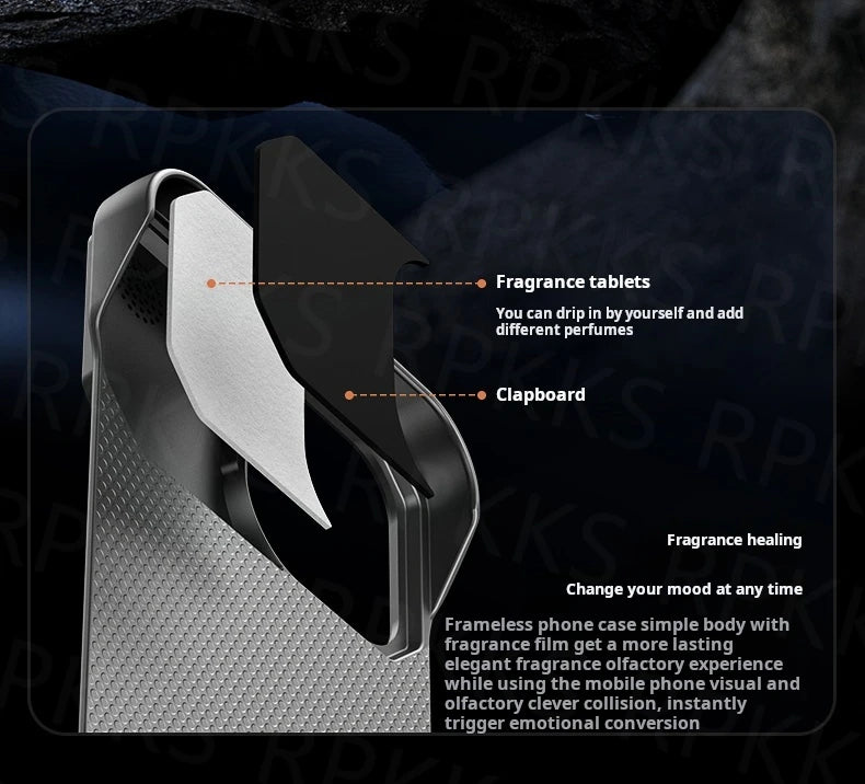 Luxury leather iPhone Case with Frameless Magnetic Cover - sky-case