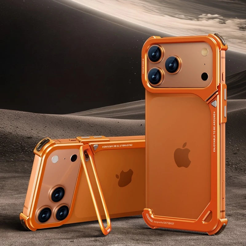Luxury frameless aluminum alloy case - sky-case
