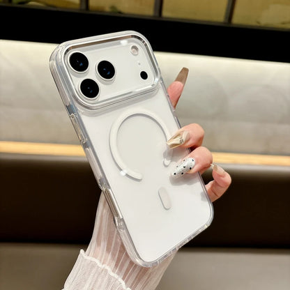 Transparent crystal wireless charging magSafe iPhone case - sky-case