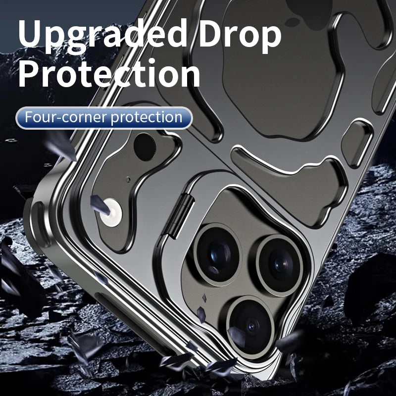 Aluminum Alloy Magnetic Metal Case - sky-case