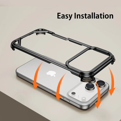 Premium metal case with an ultra-slim frame for all iPhone 17 models - sky-case