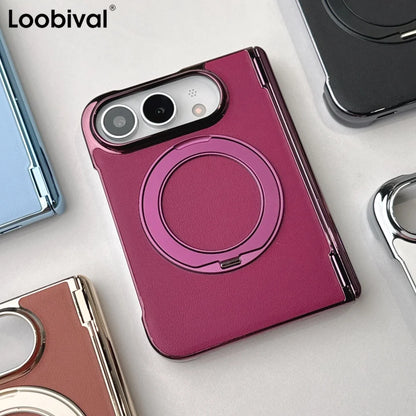 LuxeFold™ Leather MagSafe Case