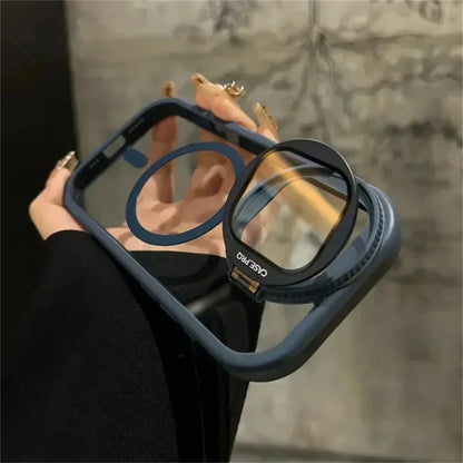 MagSafe Lens Flip Stand Cover