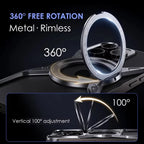 Magnetic Rimless Titanium Metal Aluminum Phone Cover - sky-case
