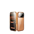 360° Full Protection Metal Magnetic Double-Sided Glass Case