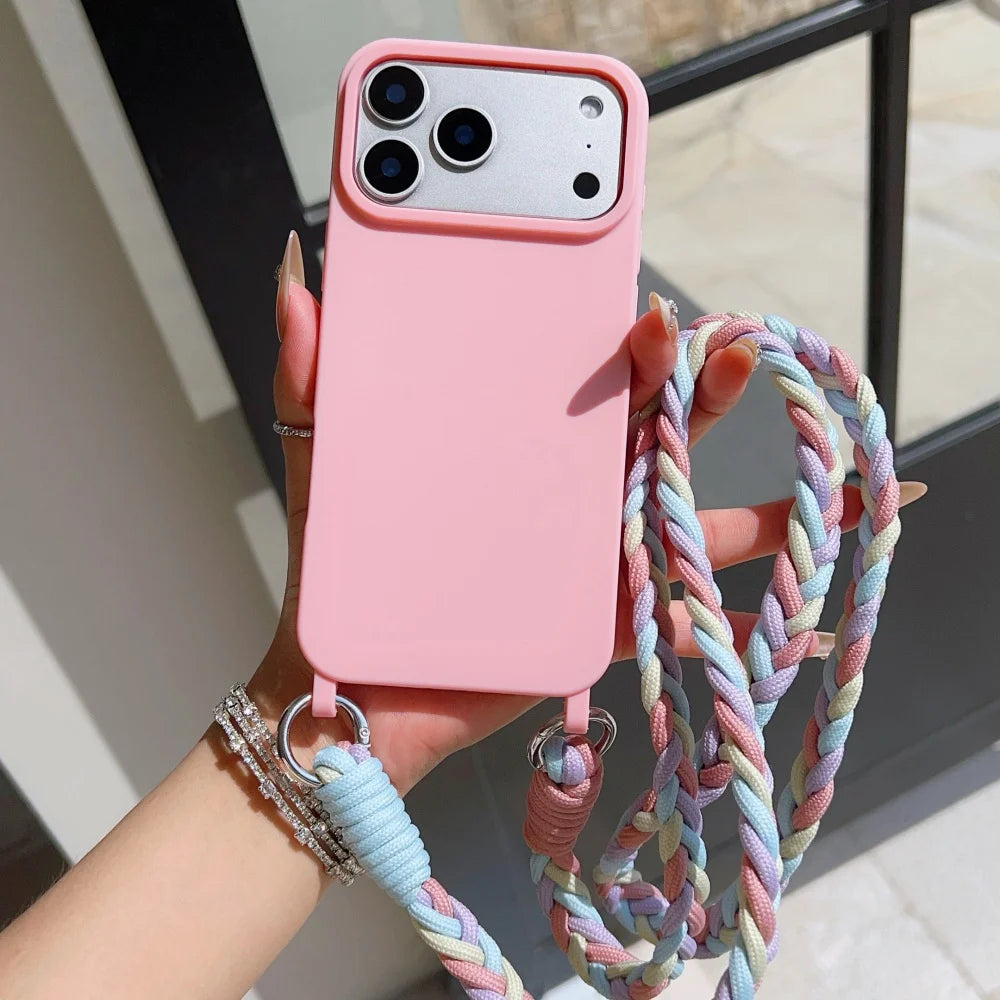 Crossbody Lanyard Rope Case - sky-case