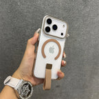 Luxury Ultra Slim Clear Magnetic Ring Case - sky-case