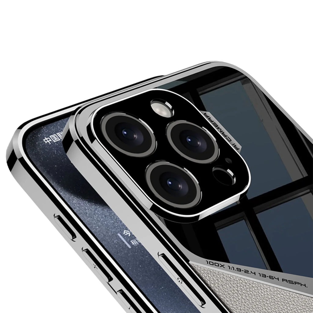 Luxury Shockproof Electroplated Phone Case For iPhone 15 Pro Max - sky-case