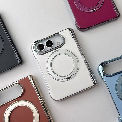 LuxeFold™ Leather MagSafe Case