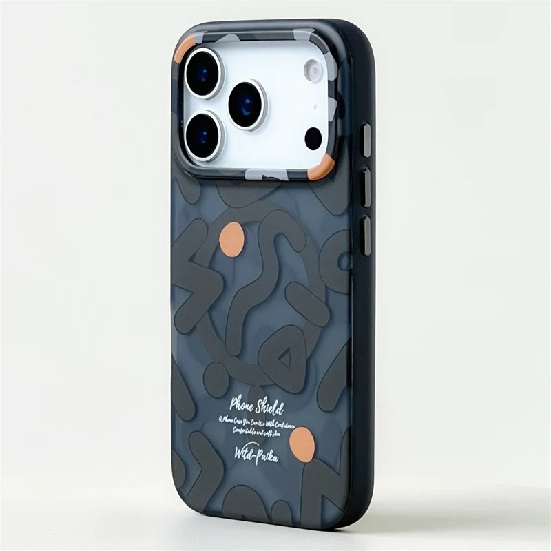 Trendy Graffiti MagSafe Matte Case - sky-case