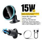 360° Adjustable Magnetic Car Charger for iPhone - sky-case