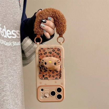 Kawaii HelloKitty Lanyard Strap Case - sky-case