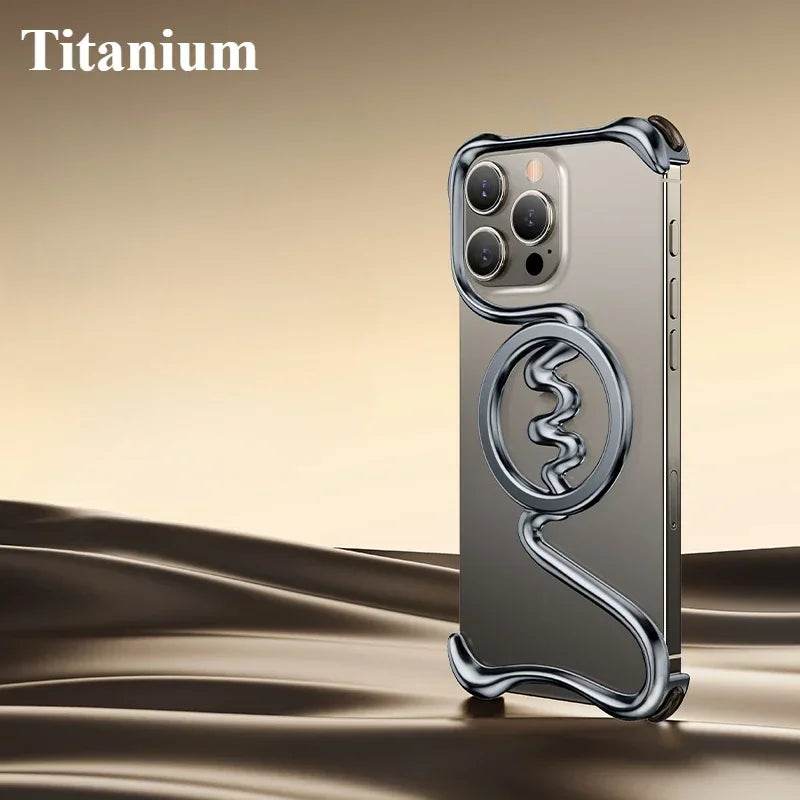 Aluminum Frameless Magnetic Protective Cover - sky-case