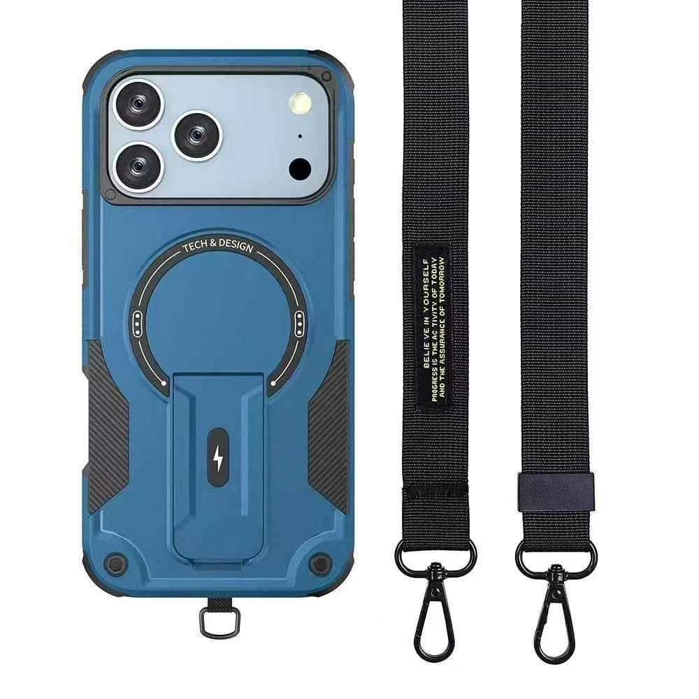 Crossbody Necklace Strap Matte Case - sky-case