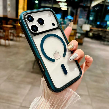 Magsafe Clear Aluminum Alloy Phone Case - sky-case