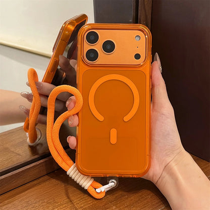 Luxury Frosted Slim Strap Case - sky-case