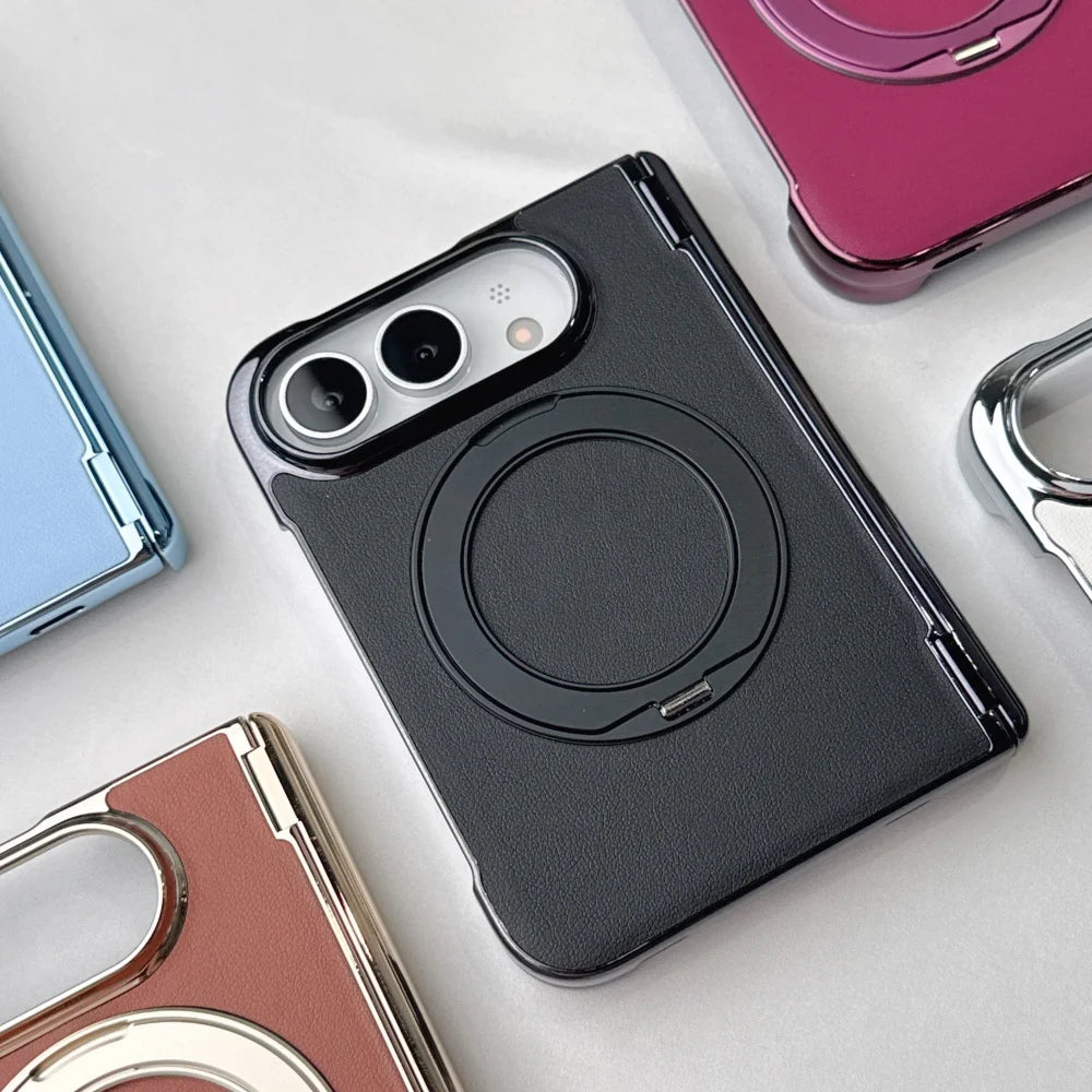 LuxeFold™ Leather MagSafe Case