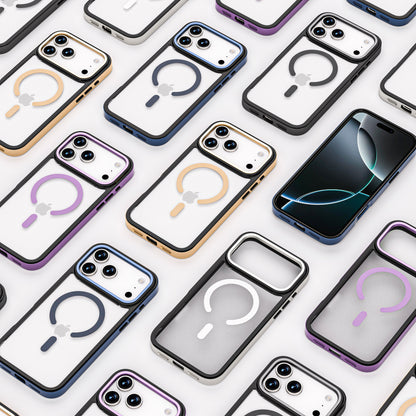 Luxury Titanium Electroplated Acrylic iPhone Case - sky-case