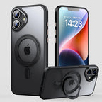 360 Rotating Metal Magnetic Clear Cover - sky-case