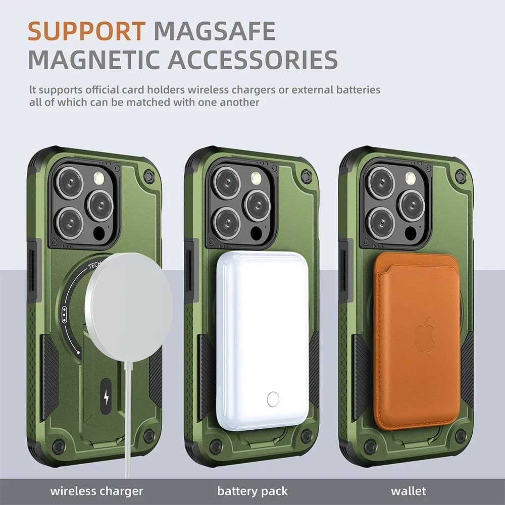 Magsafe Stand Invisible Anti-fall Cover - sky-case