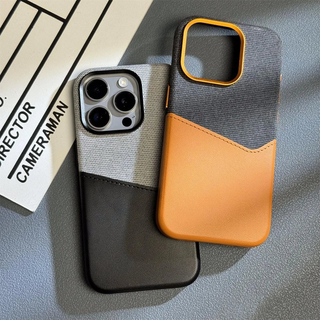 Trendy Hit Leather MagSafe Cover For iPhone 16 series - sky-case