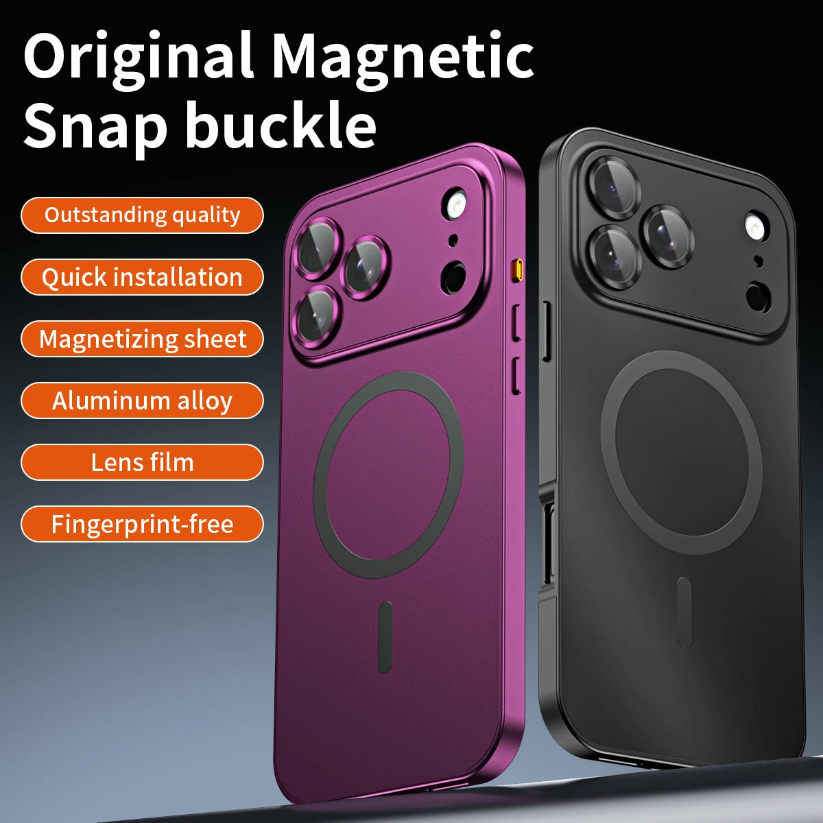 SnapShield™ Aluminum MagSafe Cover