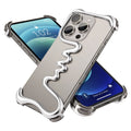 Metal Bezel-Less Phone Cover Silver / For iPhone 15 pro - sky-case