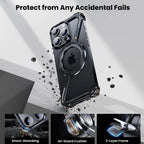 Luxury Aluminum Alloy Frame 360° Rotation Shape Metal Holder Phone Cover - sky-case