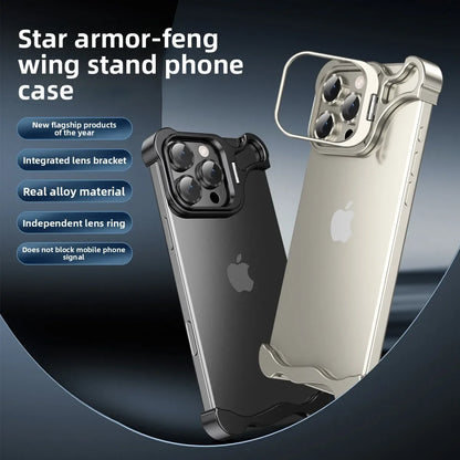Metal Case with Shockproof Lens Holder and Heat Dissipation, Suitable for iPhone - sky-case