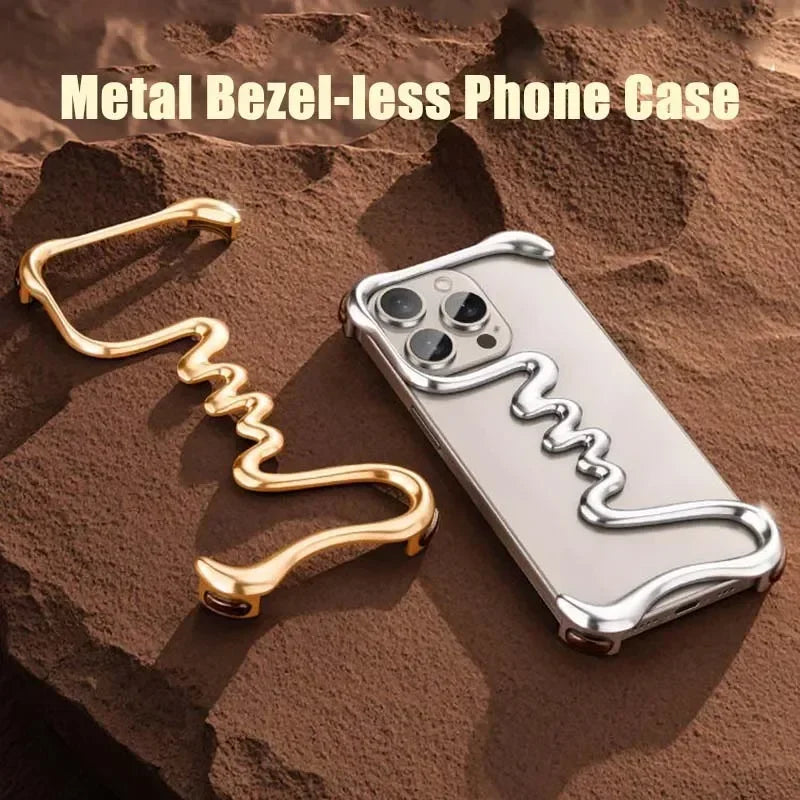 Metal Bezel-Less Phone Cover