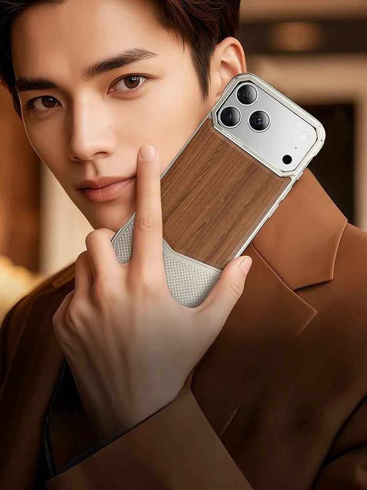 Wooden Wireless Charging Case - sky-case